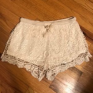 Lace shorts